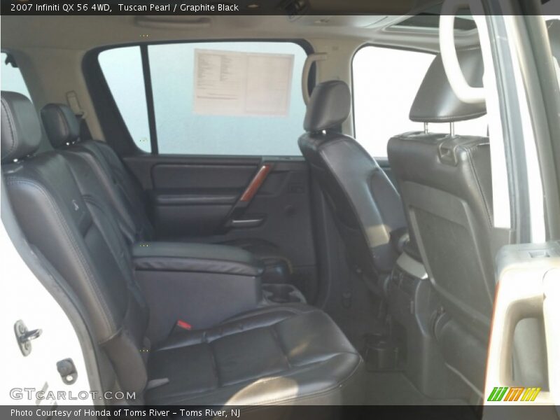 Tuscan Pearl / Graphite Black 2007 Infiniti QX 56 4WD
