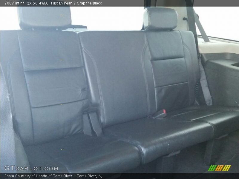 Tuscan Pearl / Graphite Black 2007 Infiniti QX 56 4WD