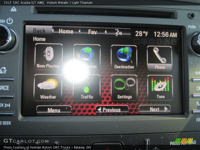 Iridium Metallic / Light Titanium 2015 GMC Acadia SLT AWD