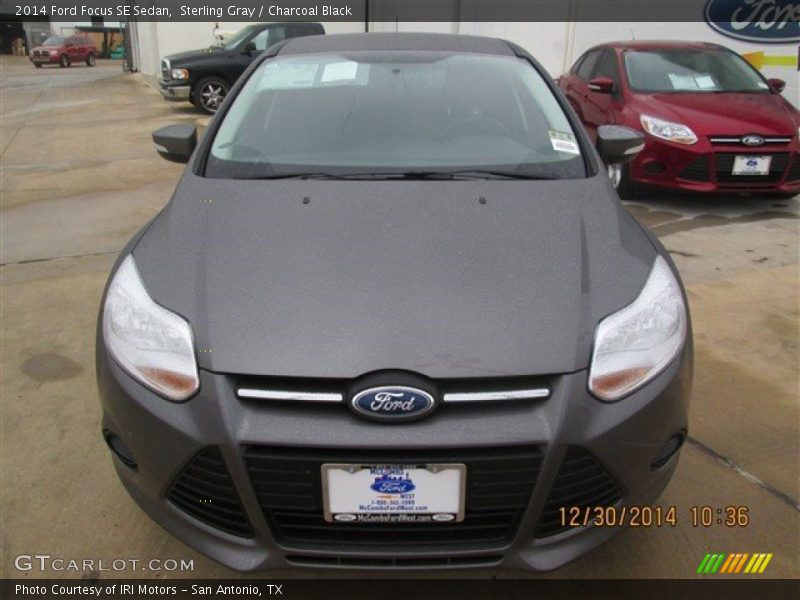 Sterling Gray / Charcoal Black 2014 Ford Focus SE Sedan