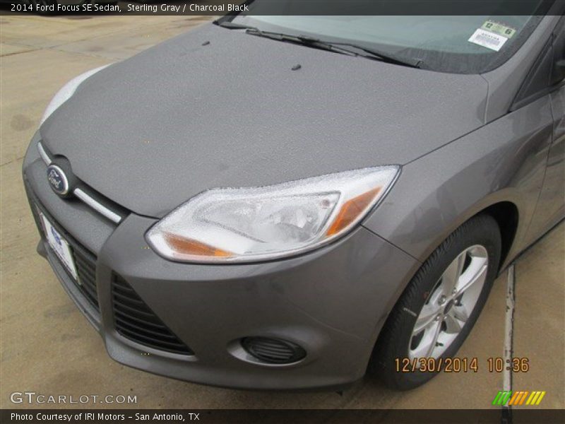 Sterling Gray / Charcoal Black 2014 Ford Focus SE Sedan