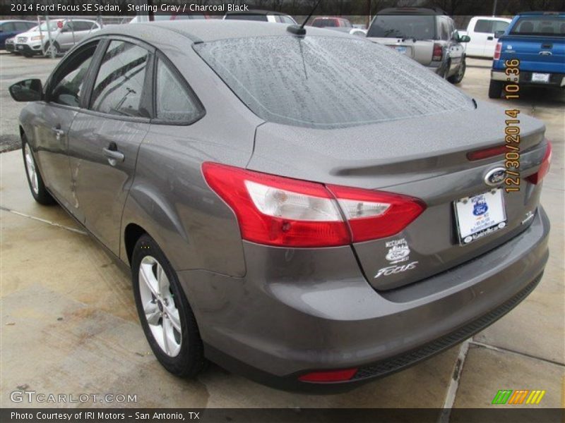 Sterling Gray / Charcoal Black 2014 Ford Focus SE Sedan