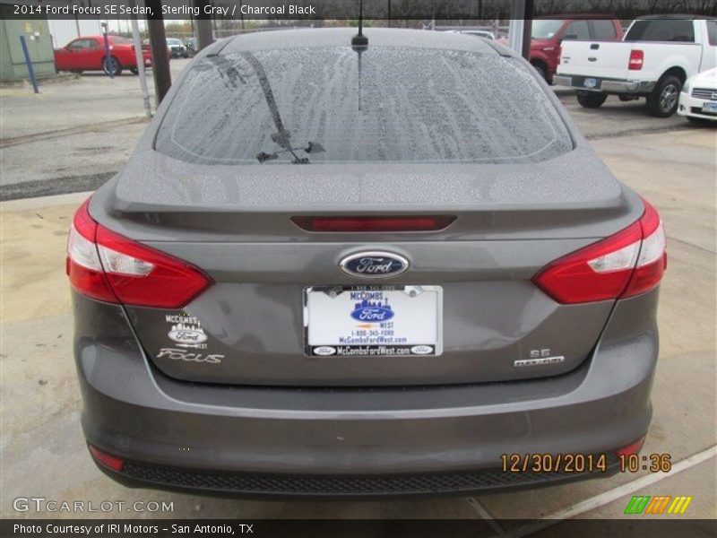 Sterling Gray / Charcoal Black 2014 Ford Focus SE Sedan