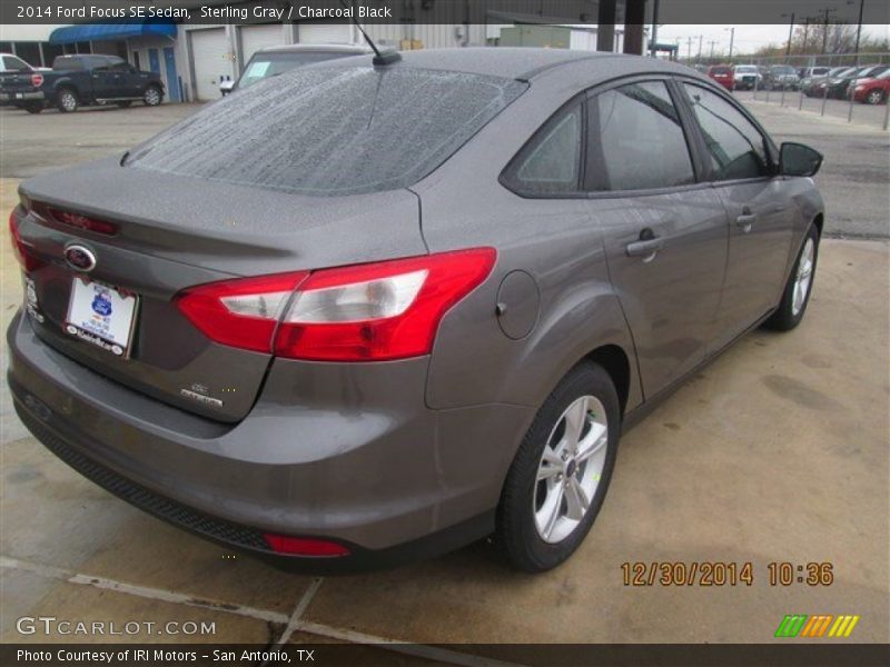 Sterling Gray / Charcoal Black 2014 Ford Focus SE Sedan
