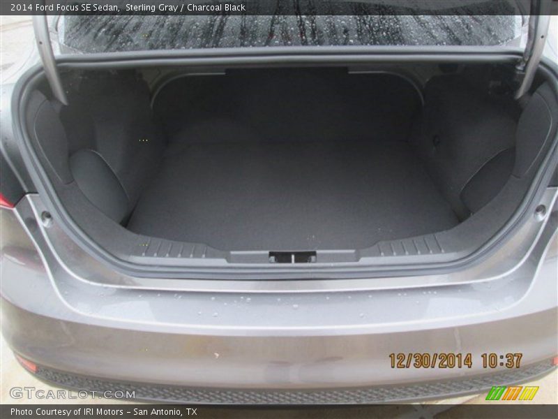 Sterling Gray / Charcoal Black 2014 Ford Focus SE Sedan