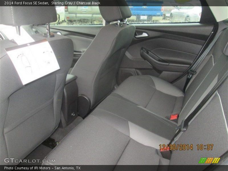 Sterling Gray / Charcoal Black 2014 Ford Focus SE Sedan