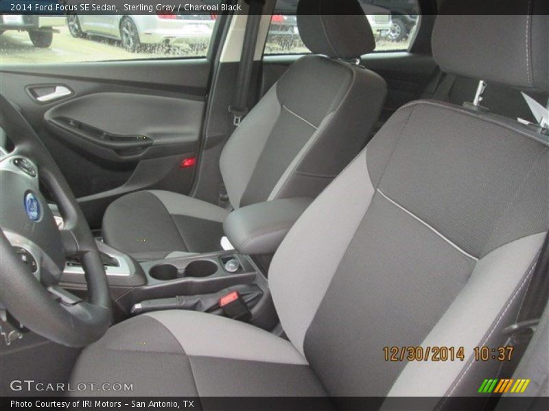 Sterling Gray / Charcoal Black 2014 Ford Focus SE Sedan