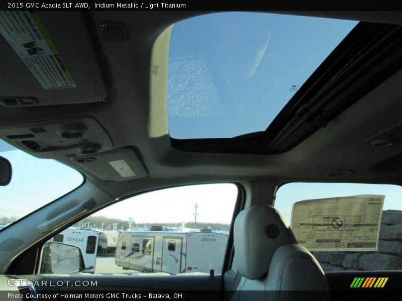 Iridium Metallic / Light Titanium 2015 GMC Acadia SLT AWD