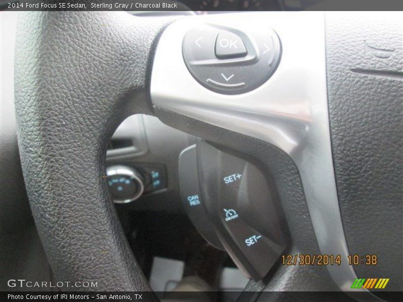 Sterling Gray / Charcoal Black 2014 Ford Focus SE Sedan