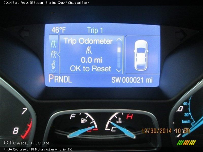 Sterling Gray / Charcoal Black 2014 Ford Focus SE Sedan