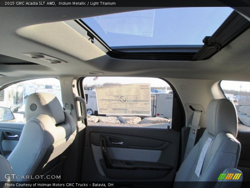 Iridium Metallic / Light Titanium 2015 GMC Acadia SLT AWD