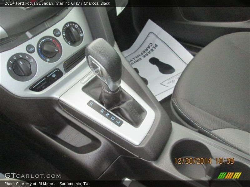 Sterling Gray / Charcoal Black 2014 Ford Focus SE Sedan