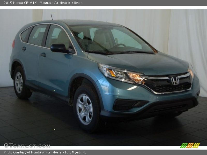 Mountain Air Metallic / Beige 2015 Honda CR-V LX