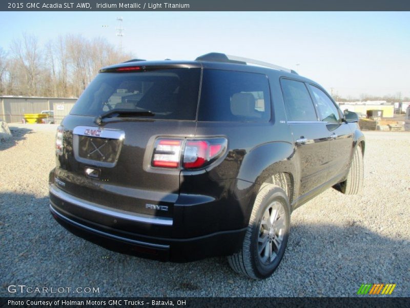 Iridium Metallic / Light Titanium 2015 GMC Acadia SLT AWD