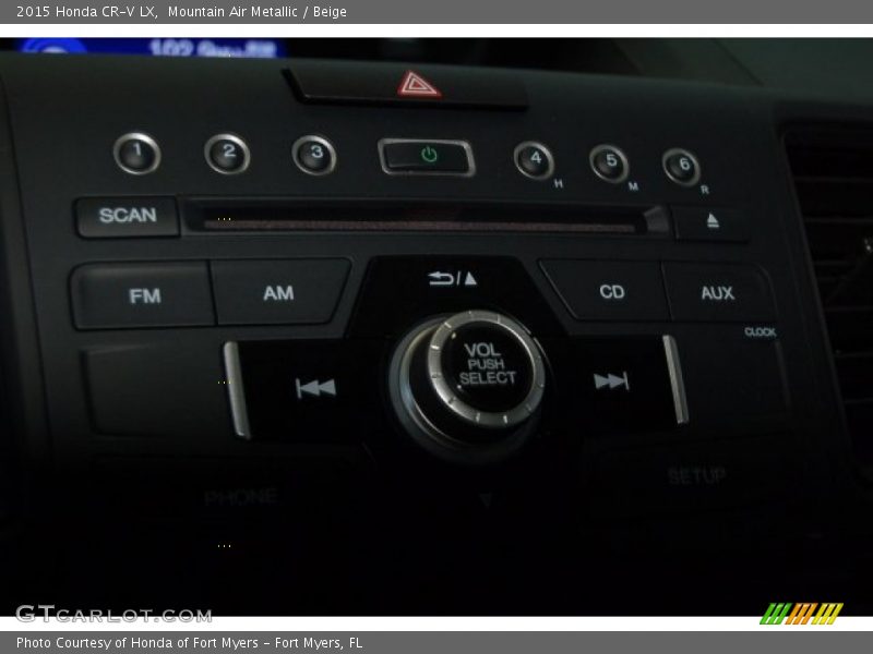Mountain Air Metallic / Beige 2015 Honda CR-V LX