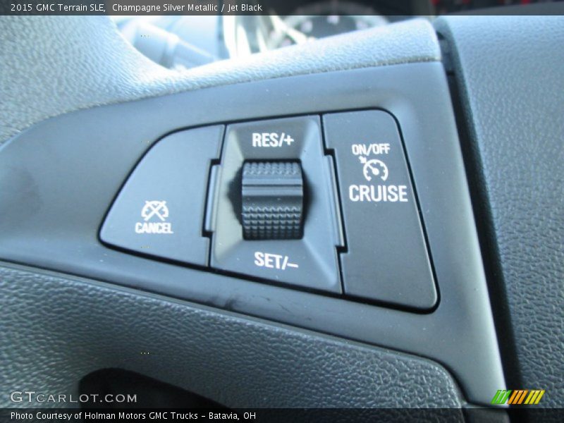 Champagne Silver Metallic / Jet Black 2015 GMC Terrain SLE