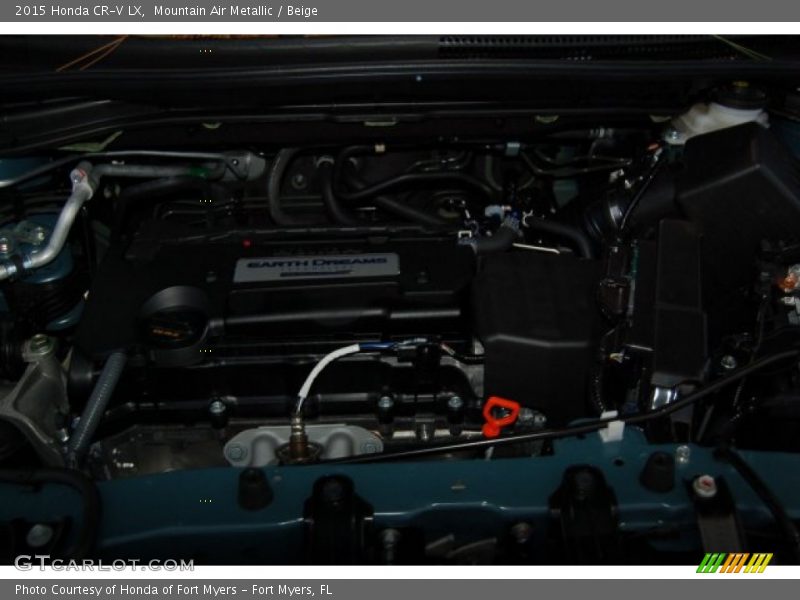Mountain Air Metallic / Beige 2015 Honda CR-V LX