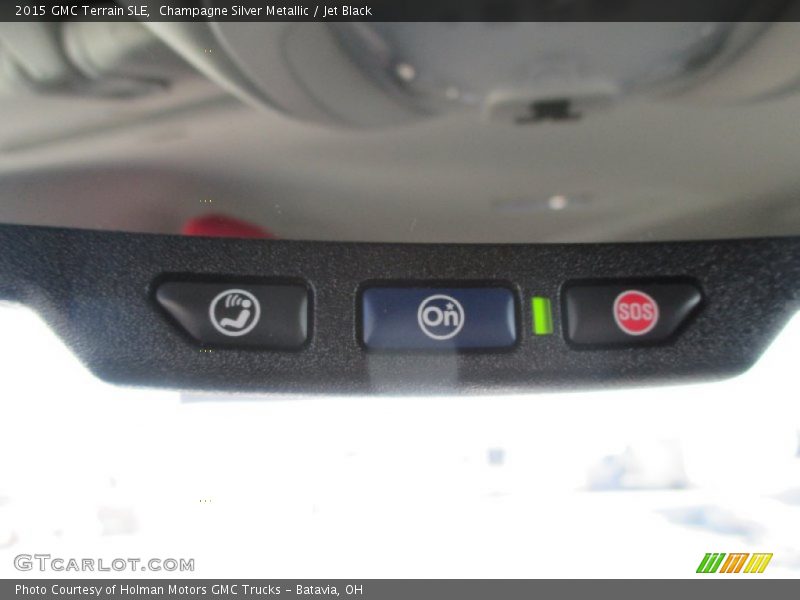 Champagne Silver Metallic / Jet Black 2015 GMC Terrain SLE