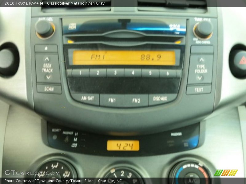 Classic Silver Metallic / Ash Gray 2010 Toyota RAV4 I4