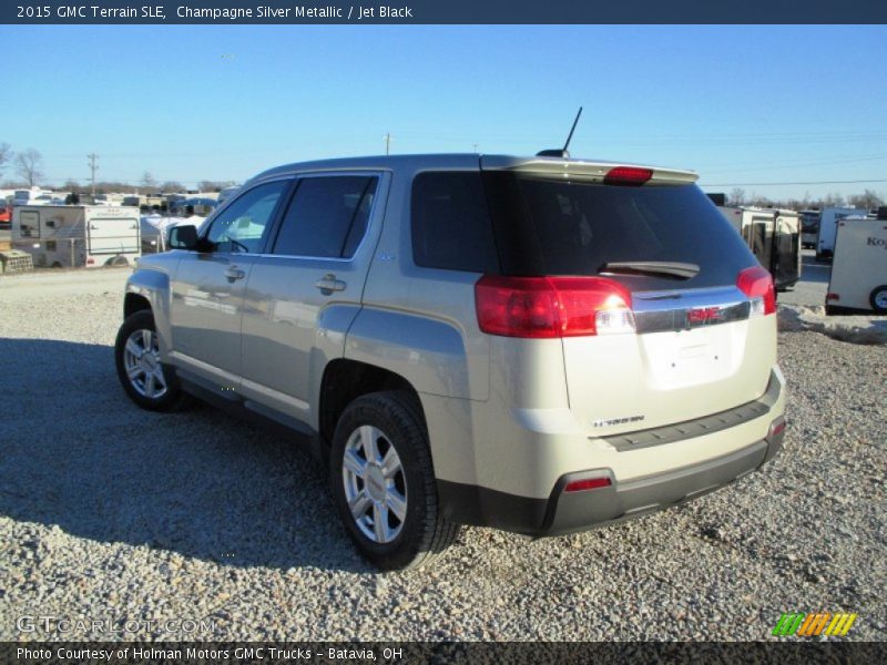 Champagne Silver Metallic / Jet Black 2015 GMC Terrain SLE