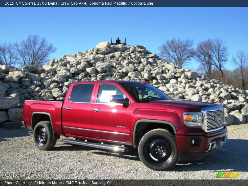  2015 Sierra 1500 Denali Crew Cab 4x4 Sonoma Red Metallic