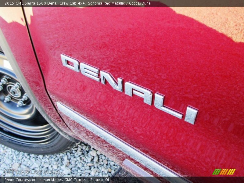 Sonoma Red Metallic / Cocoa/Dune 2015 GMC Sierra 1500 Denali Crew Cab 4x4