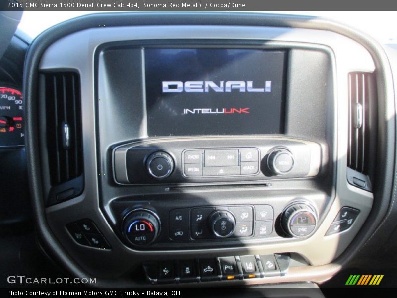 Sonoma Red Metallic / Cocoa/Dune 2015 GMC Sierra 1500 Denali Crew Cab 4x4