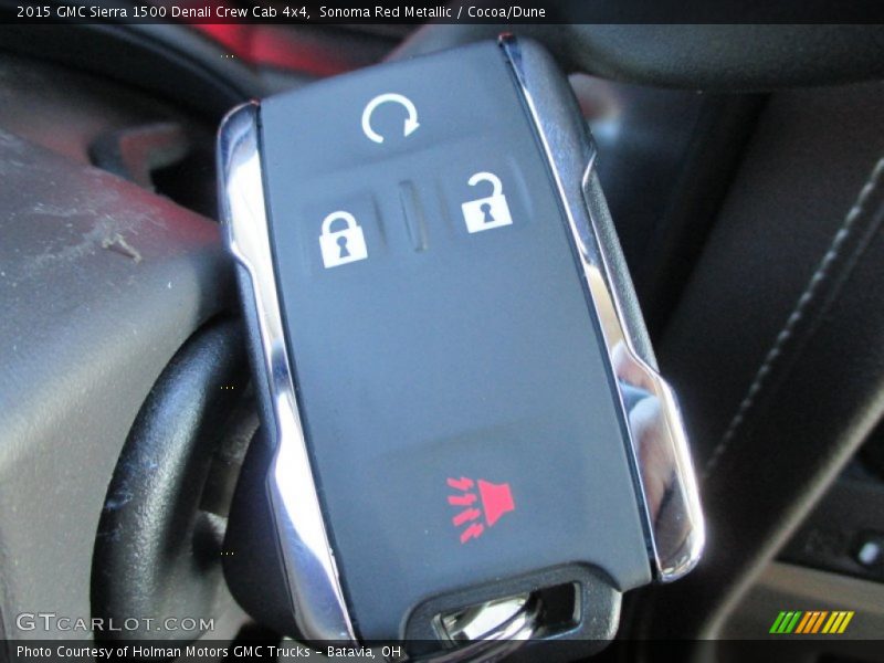 Sonoma Red Metallic / Cocoa/Dune 2015 GMC Sierra 1500 Denali Crew Cab 4x4
