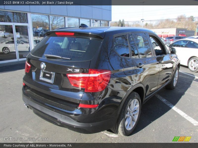 Jet Black / Sand Beige 2015 BMW X3 xDrive28i