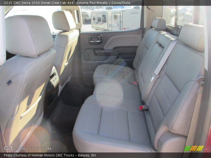Sonoma Red Metallic / Cocoa/Dune 2015 GMC Sierra 1500 Denali Crew Cab 4x4