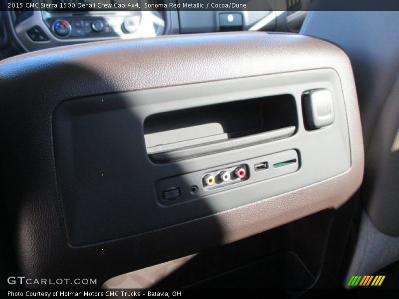 Sonoma Red Metallic / Cocoa/Dune 2015 GMC Sierra 1500 Denali Crew Cab 4x4