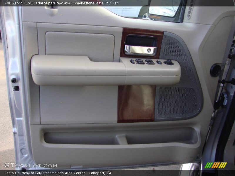 Smokestone Metallic / Tan 2006 Ford F150 Lariat SuperCrew 4x4