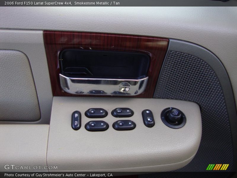 Smokestone Metallic / Tan 2006 Ford F150 Lariat SuperCrew 4x4