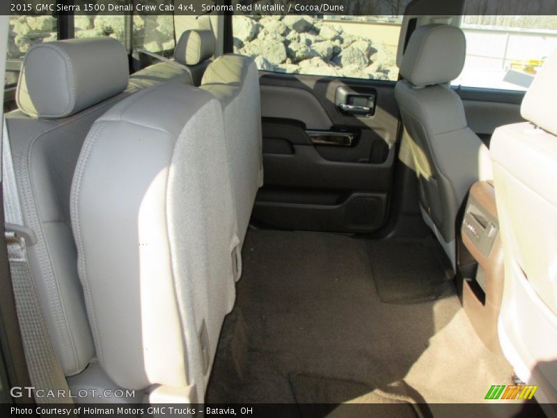 Sonoma Red Metallic / Cocoa/Dune 2015 GMC Sierra 1500 Denali Crew Cab 4x4