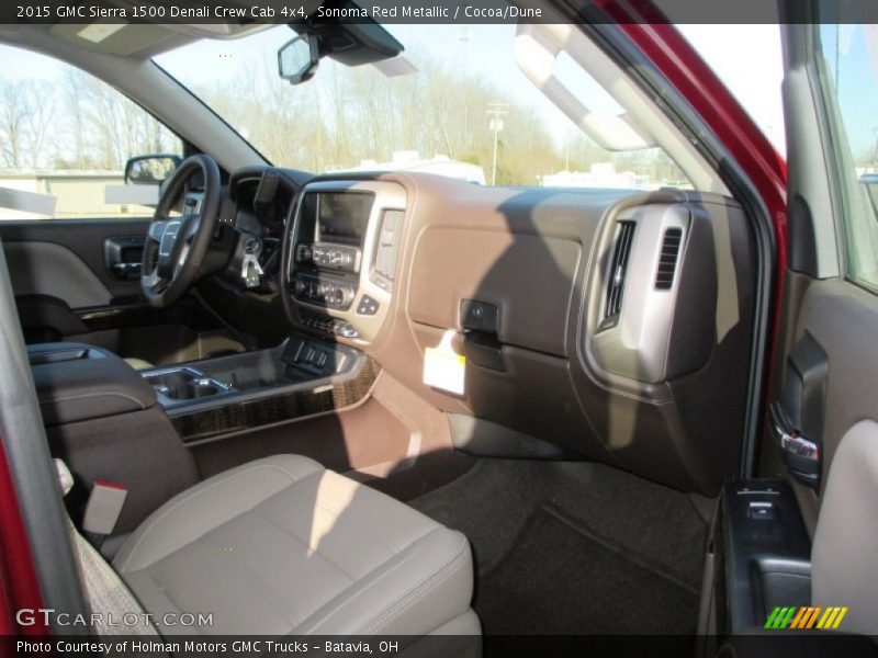 Sonoma Red Metallic / Cocoa/Dune 2015 GMC Sierra 1500 Denali Crew Cab 4x4