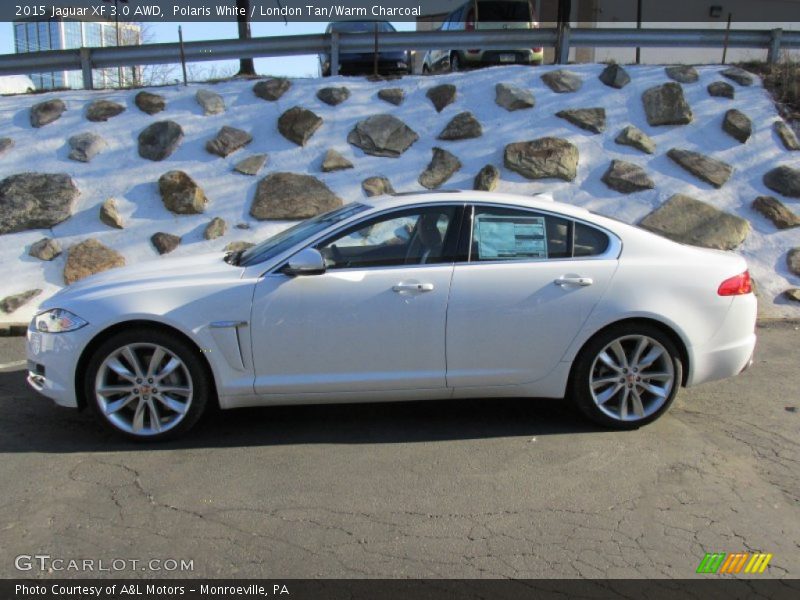  2015 XF 3.0 AWD Polaris White