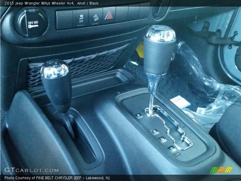 Anvil / Black 2015 Jeep Wrangler Willys Wheeler 4x4