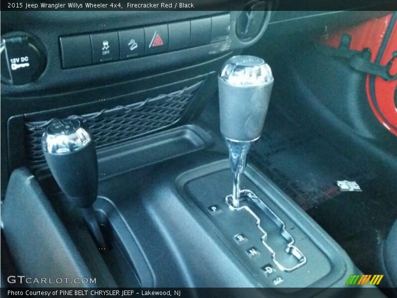Firecracker Red / Black 2015 Jeep Wrangler Willys Wheeler 4x4