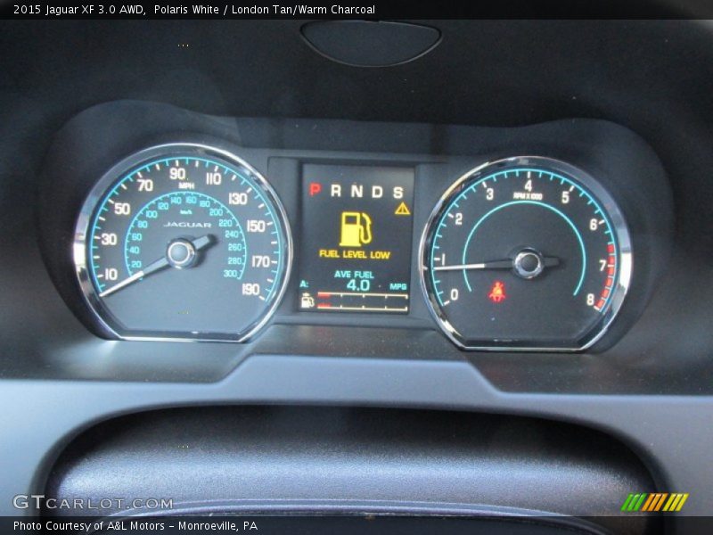  2015 XF 3.0 AWD 3.0 AWD Gauges