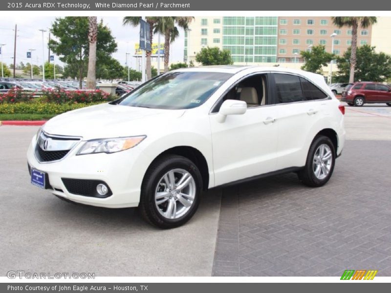 White Diamond Pearl / Parchment 2015 Acura RDX Technology