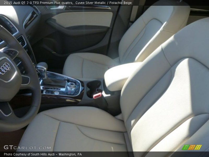 Cuvee Silver Metallic / Pistachio Beige 2015 Audi Q5 2.0 TFSI Premium Plus quattro