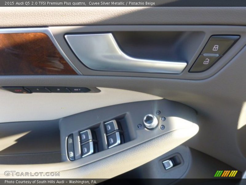 Cuvee Silver Metallic / Pistachio Beige 2015 Audi Q5 2.0 TFSI Premium Plus quattro