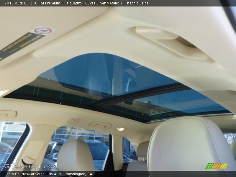 Cuvee Silver Metallic / Pistachio Beige 2015 Audi Q5 2.0 TFSI Premium Plus quattro