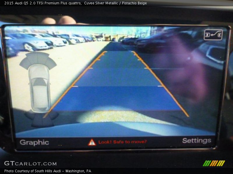 Cuvee Silver Metallic / Pistachio Beige 2015 Audi Q5 2.0 TFSI Premium Plus quattro