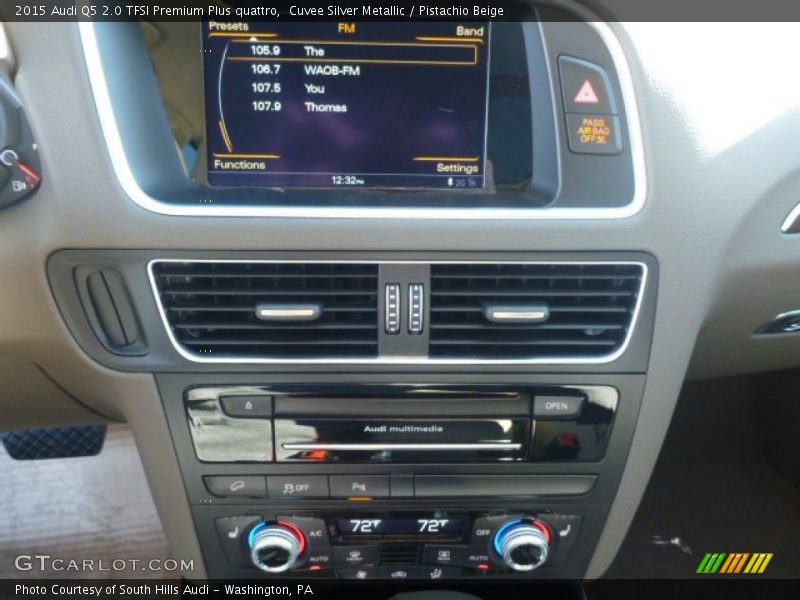 Cuvee Silver Metallic / Pistachio Beige 2015 Audi Q5 2.0 TFSI Premium Plus quattro