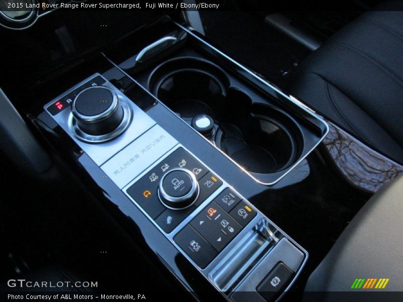 Controls of 2015 Range Rover Supercharged