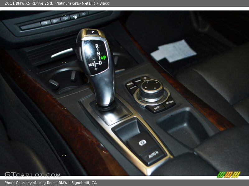 Platinum Gray Metallic / Black 2011 BMW X5 xDrive 35d