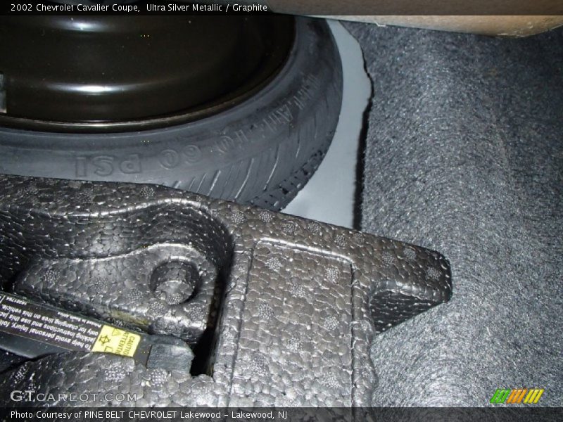 Ultra Silver Metallic / Graphite 2002 Chevrolet Cavalier Coupe