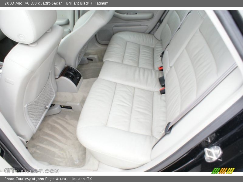Brilliant Black / Platinum 2003 Audi A6 3.0 quattro Sedan