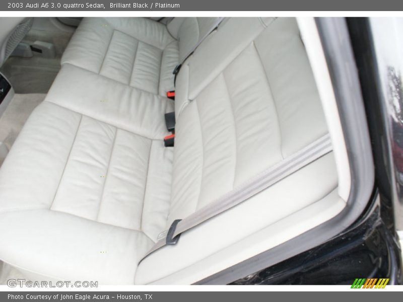 Brilliant Black / Platinum 2003 Audi A6 3.0 quattro Sedan